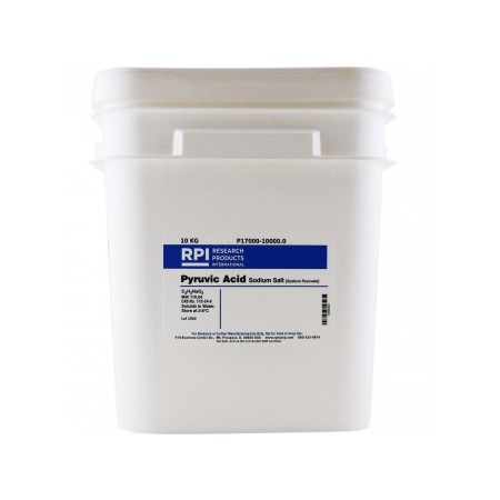 Rpi Pyruvic Acid Sodium Salt, 10 KG P17000-10000.0